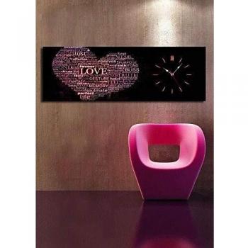 Asir Group LLC 228CLA1669 Clock Art, Ativ Decor Canvas Reloj de Pared