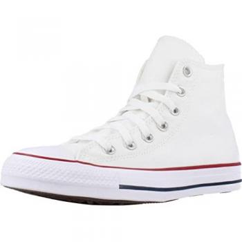 Zapatillas deportivas altas de hombre Converse Chuck Taylor All Star Wide en blanco óptico