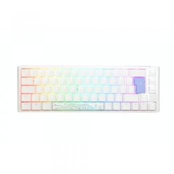 Ducky Teclado Mecânico ONE 3 Classic SF 65% RGB Pure White MX-Clear