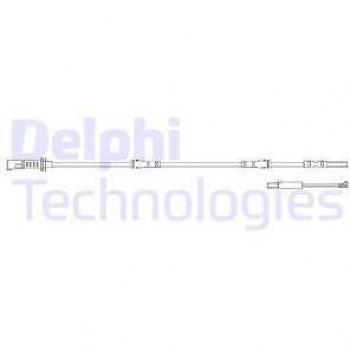 Juego de contacto de aviso de desgaste de frenos DELPHI LZ0235