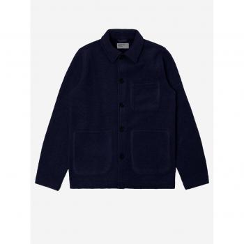 Universal Works Wool Fleece Field Jacket - Navy - 31404-NVY FIELD JAC - NAVY - male - Size: L