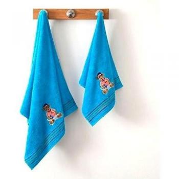 Tradition des vosges toalla zanimo azul, azul, 070x140