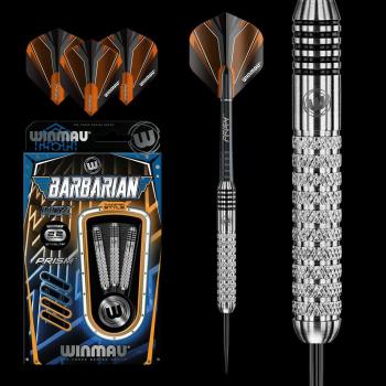 Dardos de acero Winmau Barbarian 22g Inox