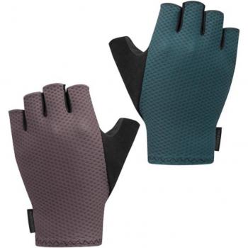 Guantes de ciclismo Shimano Gravel verde/marrón, talla M
