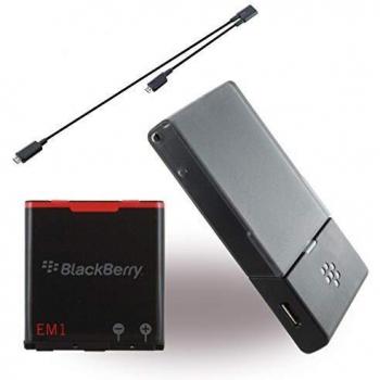 Cargador y Batería Original BlackBerry ACC-39461-101 para EM1 - 1000 mAh