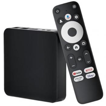 Leotec - Caja Smart TV 4K Ultra HD con 32 GB, Wifi y Ethernet