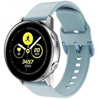 Supore Correa Galaxy Watch Active 40mm, Correas de Silicona de 20 mm con Liberación Rápida para Active 2 / Gear S2 Classic/Gear Sport/Huawei Watch 2 / Vivoactive 3