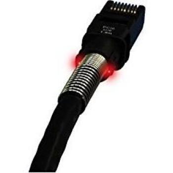 Cable de red Cat6a F/UTP 2.4m Negro