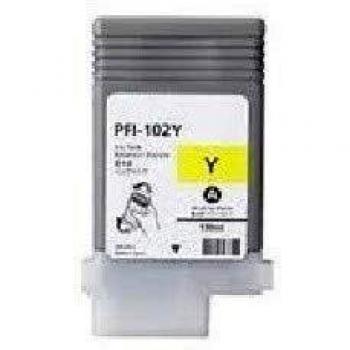 ml Dye Yellow para Canon IPF500, IPF600, IPF700, LP17, LP24 - PFI-102Y
