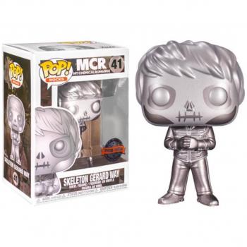 Funko Pop! Rocks My Chemical Romance Skeleton Gerard Way Platinum Edition Limited Exclusive #56137