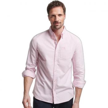 Superdry Vintage Washed Cotton Oxford Long Sleeve Shirt