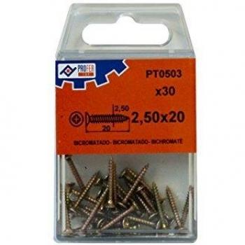 PROFER TOP - Tirafondo C/Plan Pozi Bic C/30 Profer Top 2,5X20 Mm