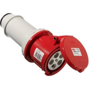 Conector CEE hembra 63 A 5 polos 400 V IP67 AS Schwabe 60428