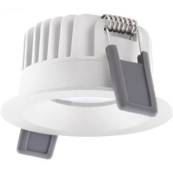 Foco LED Empotrable Dimmable 8W 680lm Luz Cálida IP44 Mejor Reproducción de Color Recorte 68mm