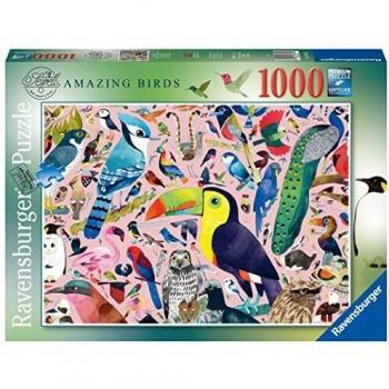 Ravensburger Puzzle, Puzzle 1000 Piezas, Pájaros Increíbles, Puzzles para Adultos, Puzzle Animales, Rompecabezas Ravensburger