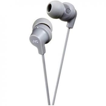 JVC HA-FX10-H-E - Auriculares de Tipo Interno con Sonido Potente, Gris