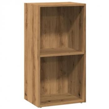 Estantería de madera de ingeniería roble artisian 40x30x77 cm