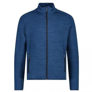 CMP Men's Petrol Melange Stretch Fleece Jacket Size 54