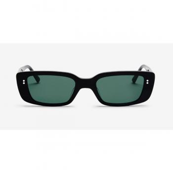 Messy Weekend GRACE BIO Black Green Women's Sunglasses Black Size 52