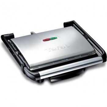 Parrilla de contacto Tefal GC241D38 con planchas antiadherentes y ajuste de temperatura