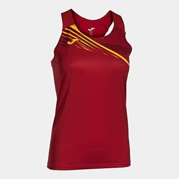 Camiseta sin mangas Joma Elite X roja mujer