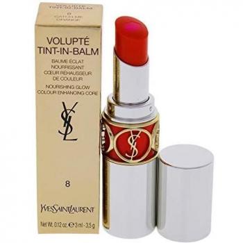 Yves Saint Laurent Baume Volupté Tint In Balm Pintalabios Tono 08 Catch Me Orange - 3.5 gr