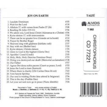 Álbum Joy en la Tierra (Grabado en Taizé) - Variados