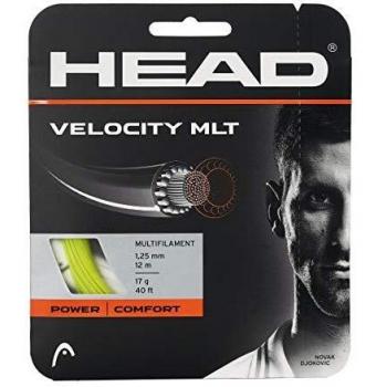Cordaje de Tenis Head Velocity MLT 12m Amarillo - Diámetro Personalizable