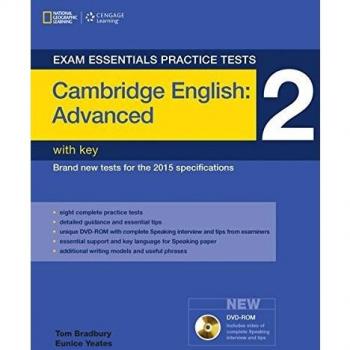 CAMB CAE PRACTICE TEST 2+KEY+DVDR