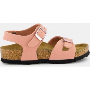 Sandalias Birkenstock Rio Kids para niñas en cuero sintético de alta calidad