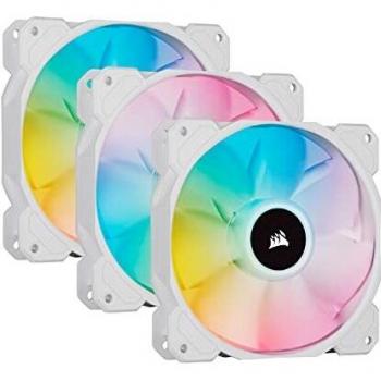 VENTILADOR CAJA ADICIONAL 14X14 CORSAIR SP140 RGB ELITE BLANCO