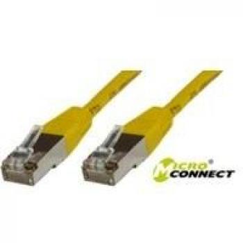 Microconnect S/FTP CAT6 2M LSZH Amarillo Cable de Red