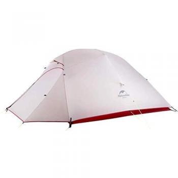 Tienda de Campaña Ultraligera Naturehike Cloud Up3 20D para 1-3 Personas, Resistente a la Lluvia, 2405g