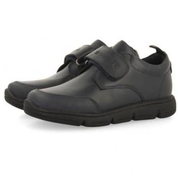 Zapatillas de piel para niño Gioseppo con cierre ajustable, flexibles y modelo Essex 73067 Navy (40)
