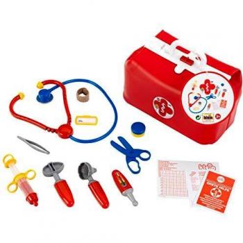 Theo Klein-4647 Maletin Médico Rural, Juguete, Multicolor