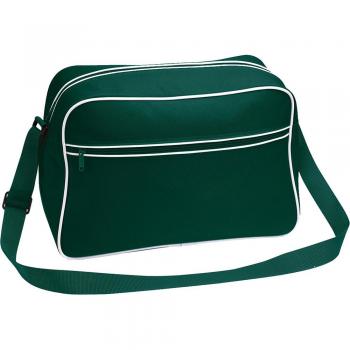 BagBase Unisex bg014cesa Retro bolso bandolera, marrón/arena, medio