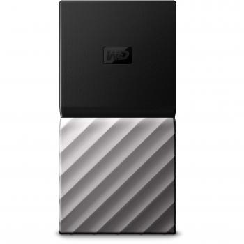 Western Digital WDBK3E5120PSL-WESN 512 GB My Passport SSD Portable External Solid State Drive, Black/Grey