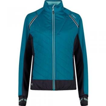 CMP Women's Softshell Jacket with Detachable Sleeves - Teal (Size 36)