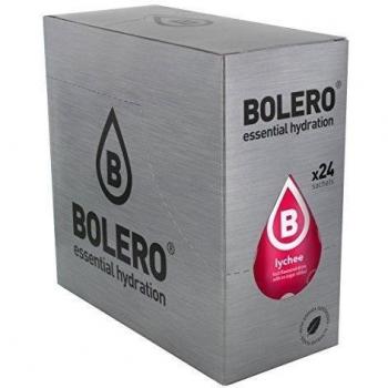 Bolero Bebida Instantánea sin Azúcar, Sabor Lichi - Paquete de 24 x 9 gr - Total: 216 gr