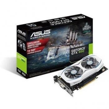 ASUS GTX950-OC-2GD5 NVIDIA GeForce GTX 950 2GB - Tarjeta gráfica