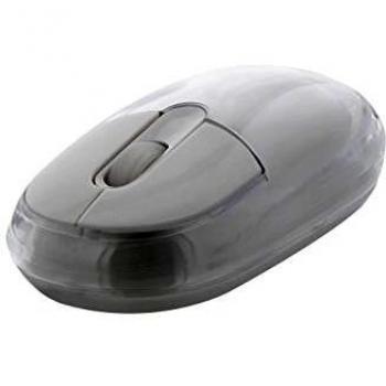 Ratón inalámbrico óptico Lumy con luminoterapia, 3 botones, 2.4 GHz, color blanco