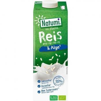 Natumi Bebida Vegetal de Arroz con Algas Marinas Orgánica Sin Gluten 1L