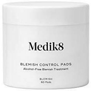 Medik8 Blemish Control Pads - Exfoliating Cleansing Pads with 2% Salicylic Acid & Glycerin, 60 Pads