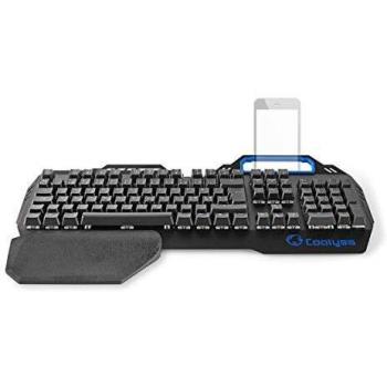 Teclado Gaming Mecánico con Retroiluminación RGB, Diseño Nórdico y Estructura de Metal - USB
