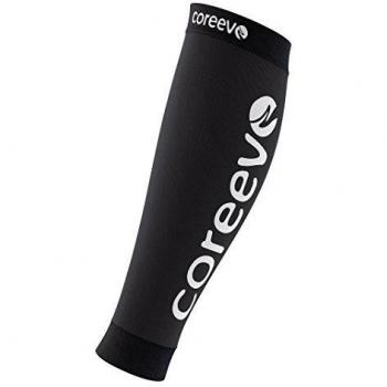 Coreevo - Pantorrillera Compresiva COLORTECH, Negro, L