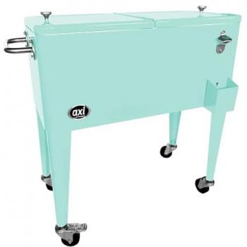 Nevera Portátil Retro AXI Mint 76L para Exterior y Jardín