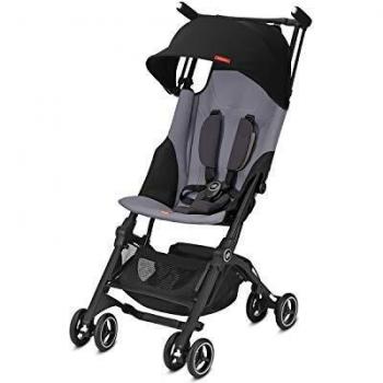 GB Oro 618000779 Pockit Plus, Buggy, colección 2018, Silver Fox, Gris