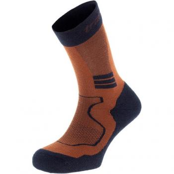Calcetín unisex Trangoworld Stenar Half Marrón