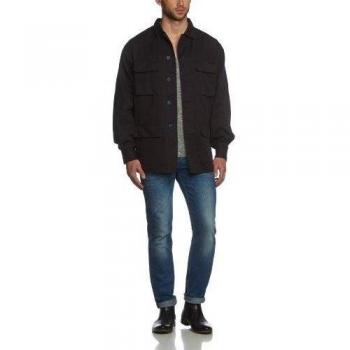 Surplus - Chaqueta para hombre, color schwarz gewaschen, talla small