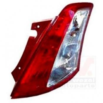 Piloto trasero Van Wezel 5223922 para Suzuki Swift 4, luz trasera derecha sin porta-lámpara